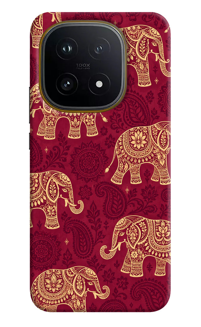 Maroon Elephant iQOO 15 5G Back Cover