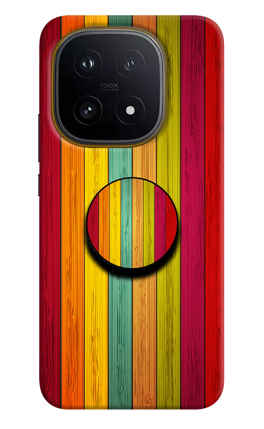 Multicolor Wooden iQOO 15 5G Pop Case by Casekaro