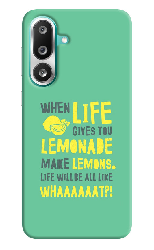Quote Samsung F56 Hard Case Back Cover by Casekaro