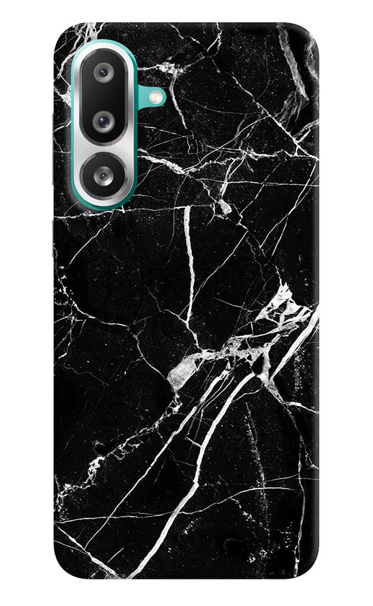 Black Marble Pattern Samsung F56 Hard Case Back Cover by Casekaro