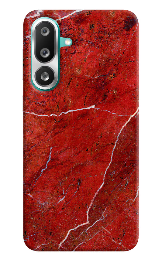 Red Marble Design Samsung F56 Hard Case Back Cover by Casekaro