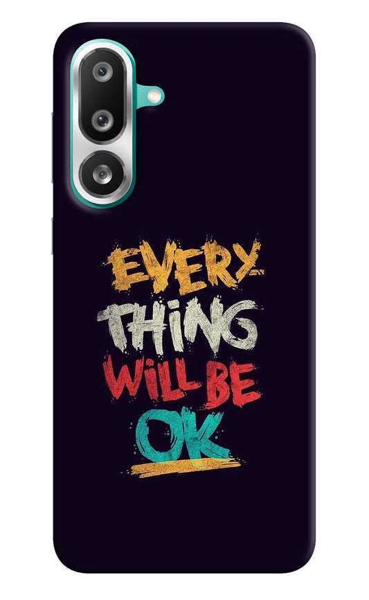 Everything Will Be Ok Samsung F56 Hard Case Back Cover by Casekaro