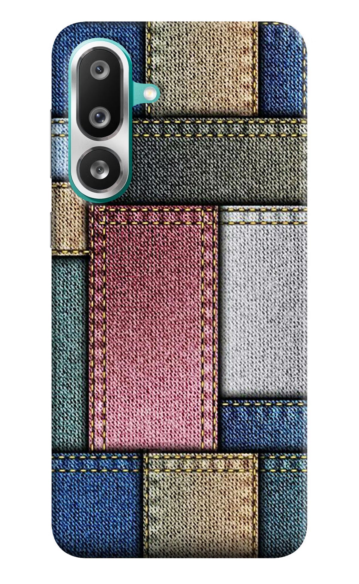 Multicolor Jeans Samsung F56 Hard Case Back Cover by Casekaro
