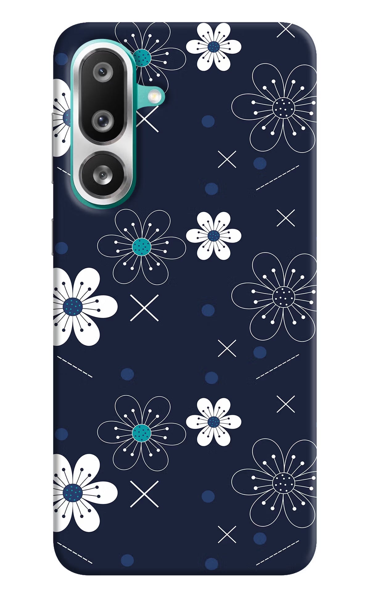 Flowers Samsung F56 Hard Case Back Cover by Casekaro