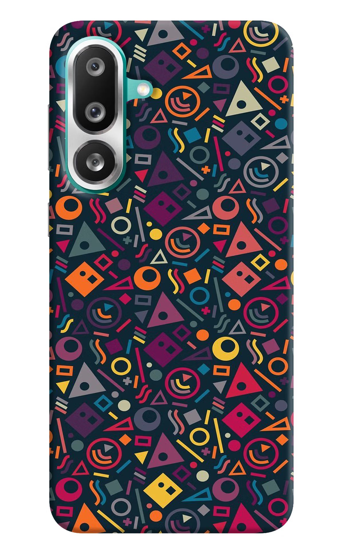 Geometric Abstract Samsung F56 Hard Case Back Cover by Casekaro
