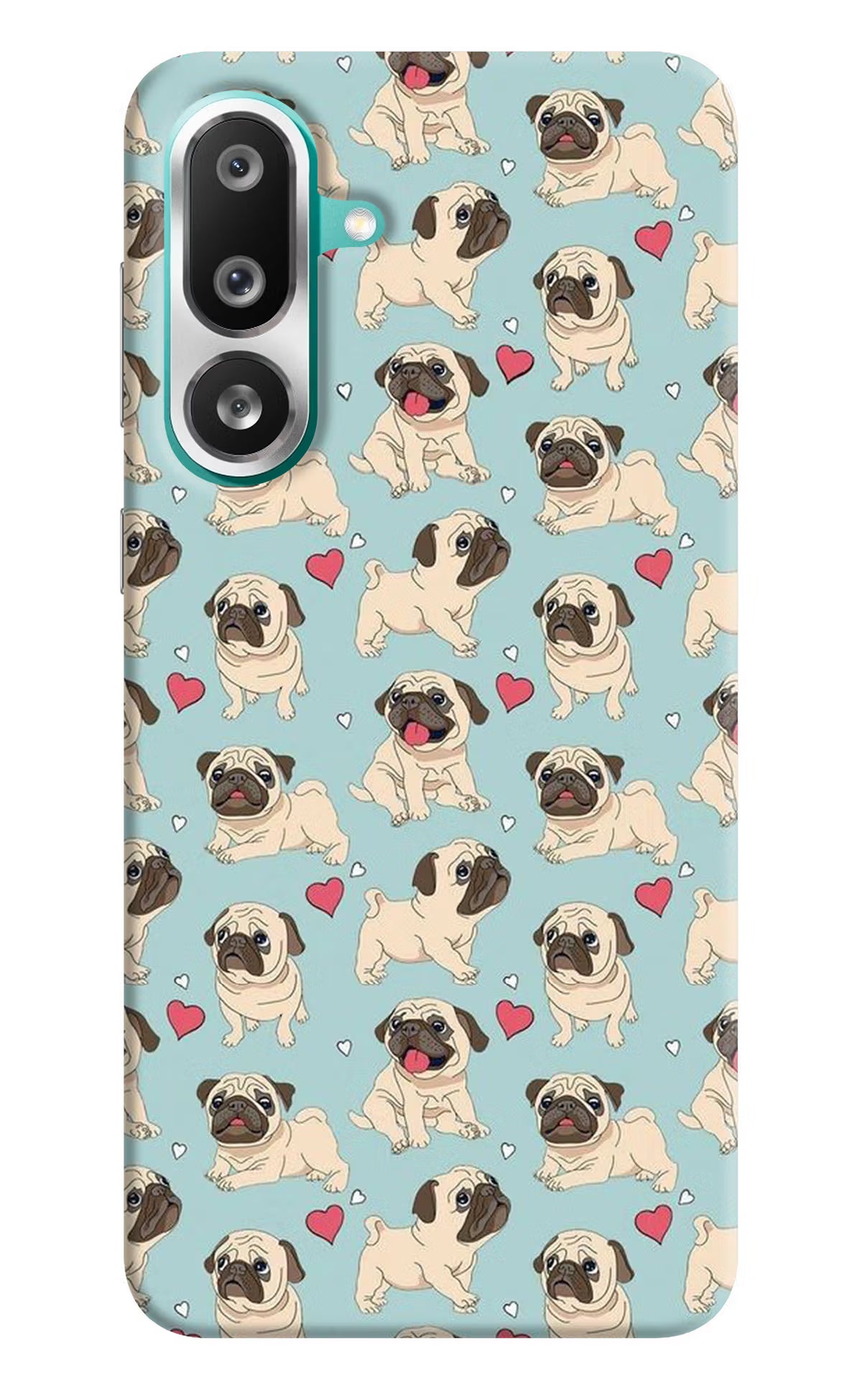 Pug Dog Samsung F56 Hard Case Back Cover by Casekaro