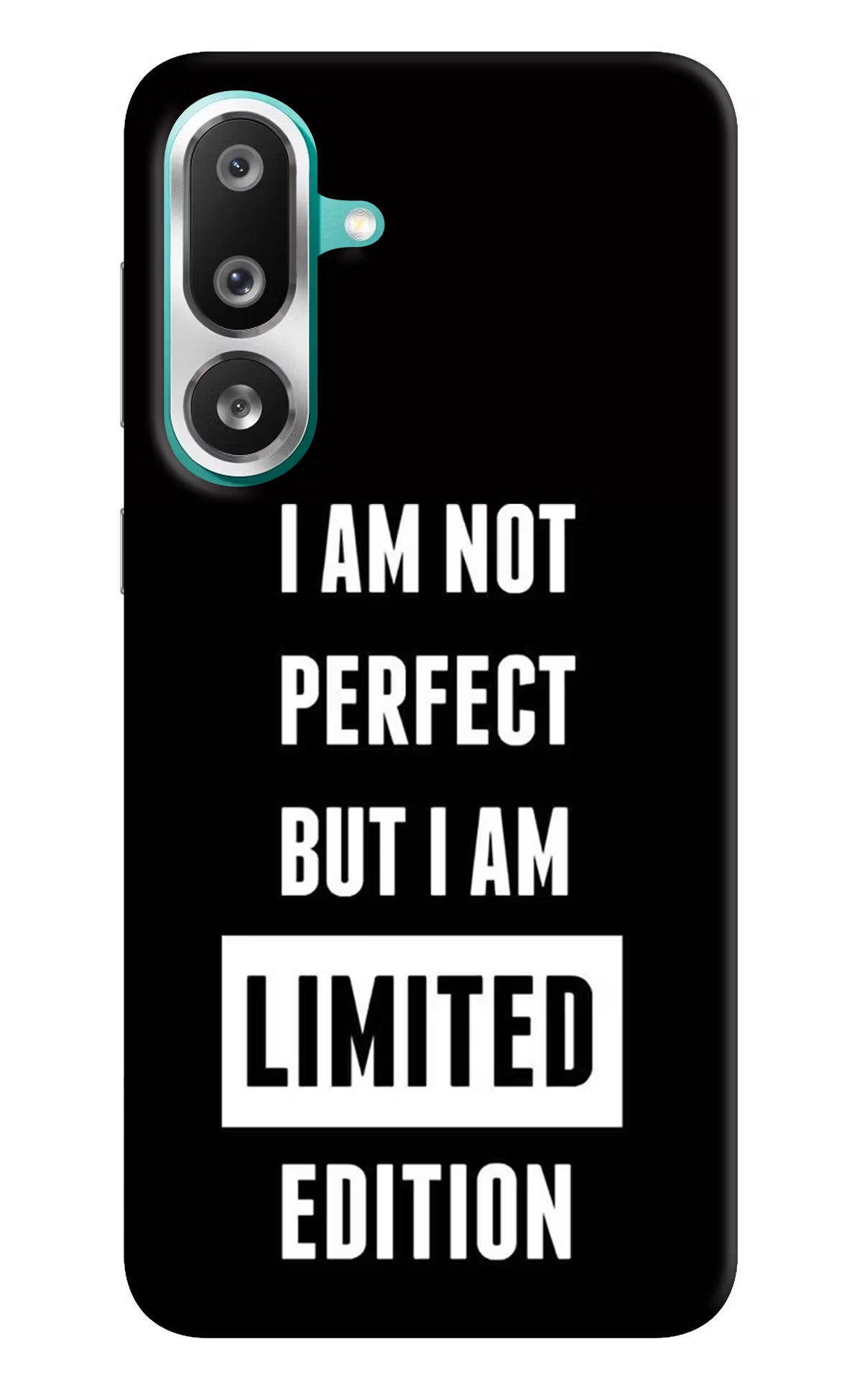 I Am Not Perfect But I Am Limited Edition Samsung F56 Hard Case Back Cover by Casekaro