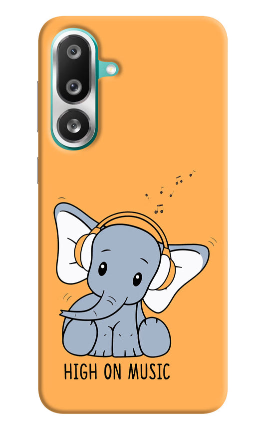 High On Music Samsung F56 Hard Case Back Cover by Casekaro