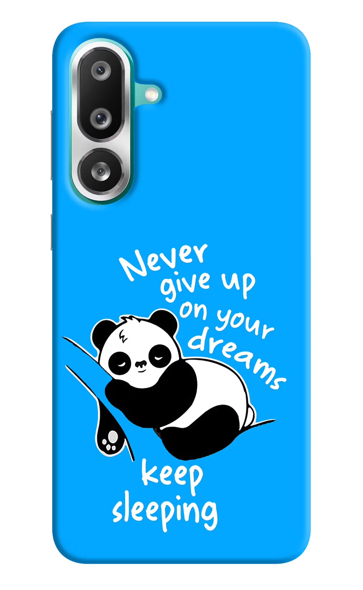 Keep Sleeping Samsung F56 Hard Case Back Cover by Casekaro