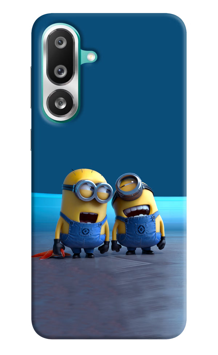Minion Laughing Samsung F56 Back Cover, Hard case