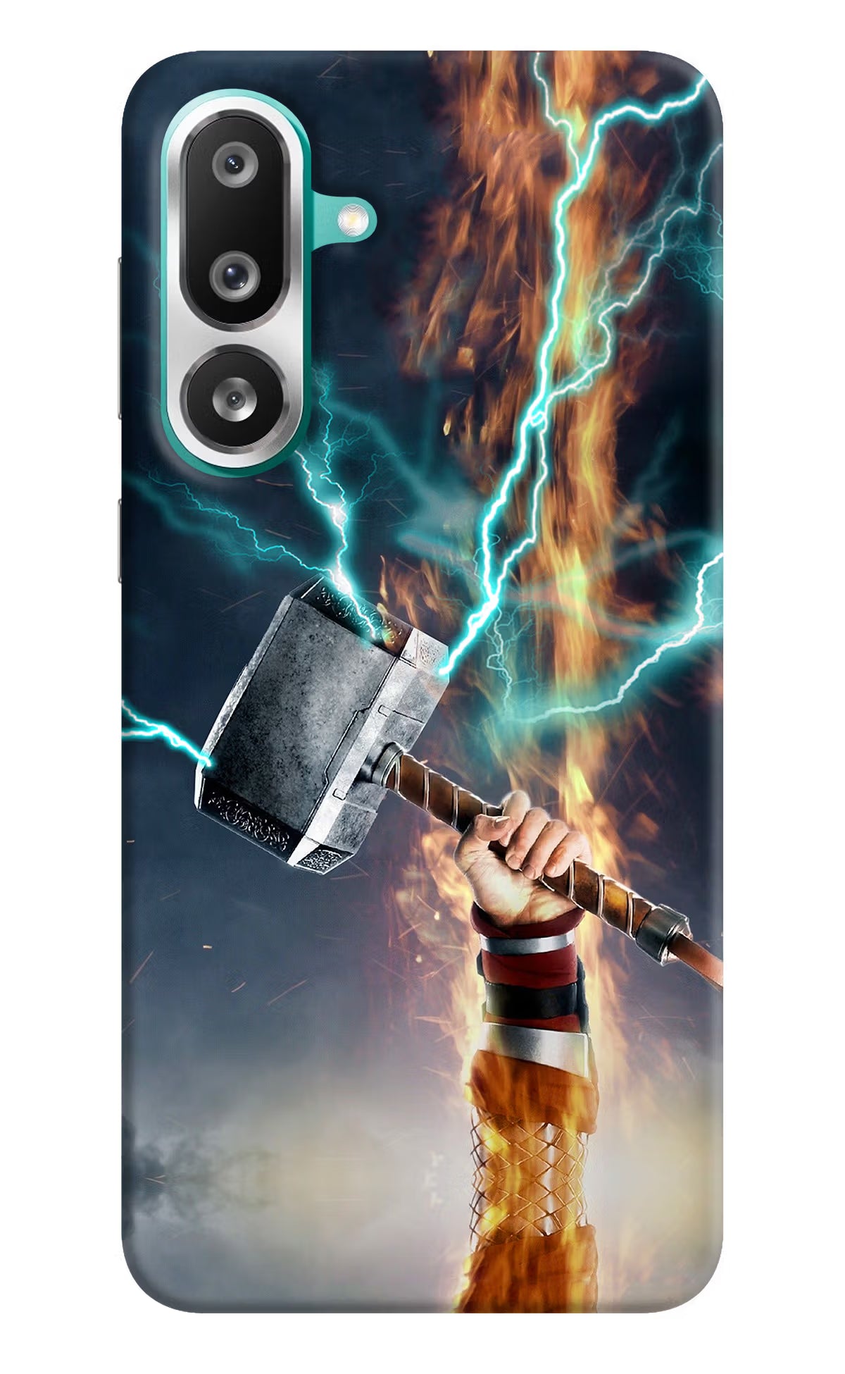 Thor Hammer Mjolnir Samsung F56 Hard Case Back Cover by Casekaro