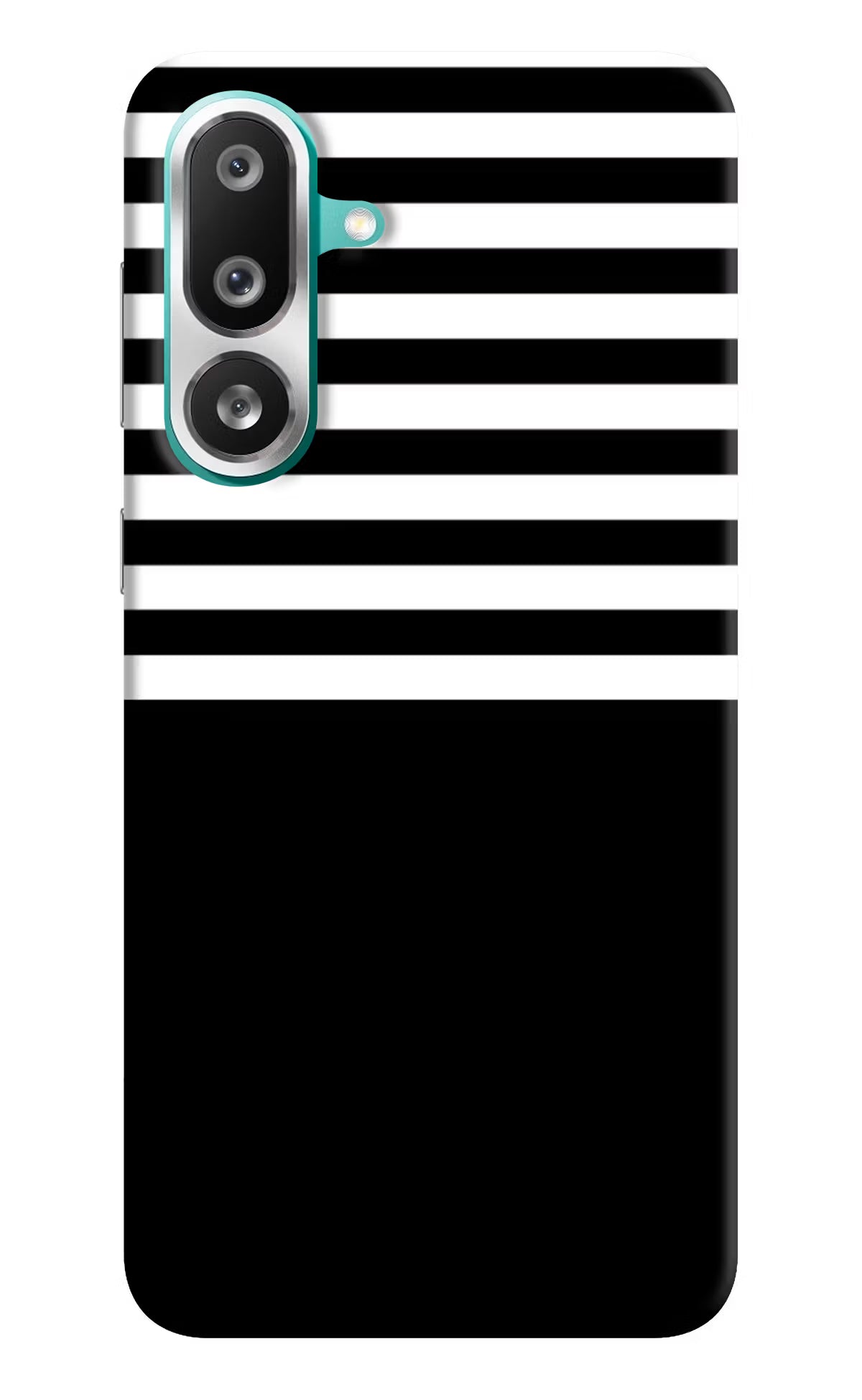 Black and White Print Samsung F56 Hard Case Back Cover by Casekaro