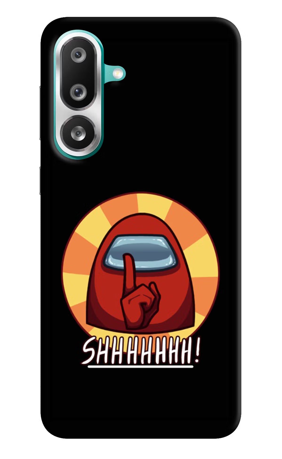 Among Us Shhh! Samsung F56 Hard Case Back Cover by Casekaro