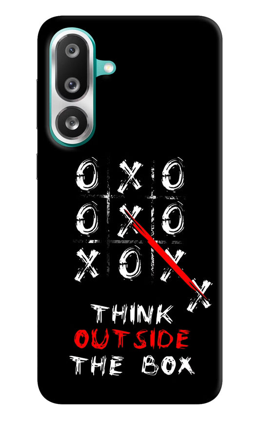 Think out of the BOX Samsung F56 Hard Case Back Cover by Casekaro