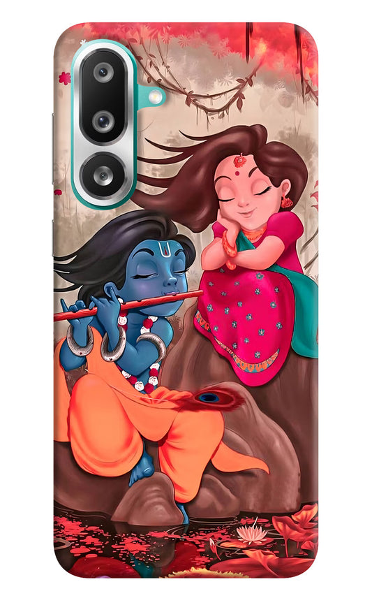 Radhe Krishna Samsung F56 Hard Case Back Cover by Casekaro