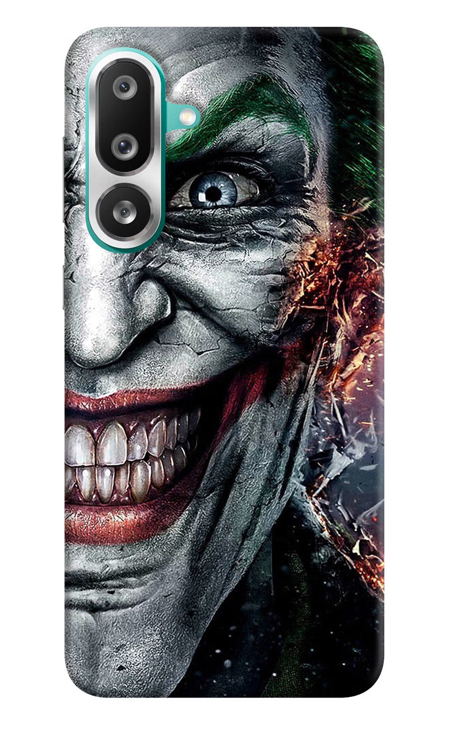 Joker Cam Samsung F56 Back Cover, Hard case
