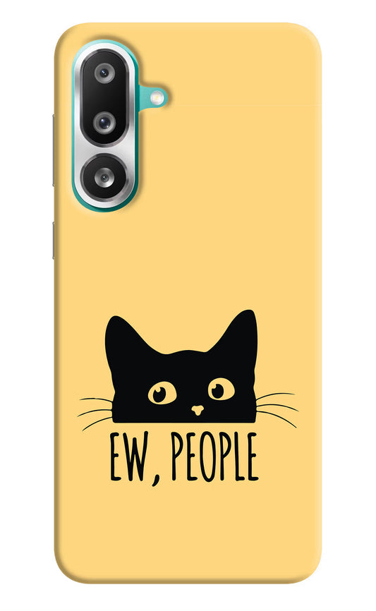 Ew People Catitude Samsung F56 Hard Case Back Cover by Casekaro