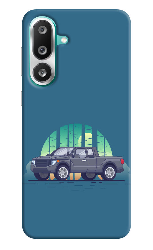 Retro Garage Vibe Samsung F56 Hard Case Back Cover by Casekaro