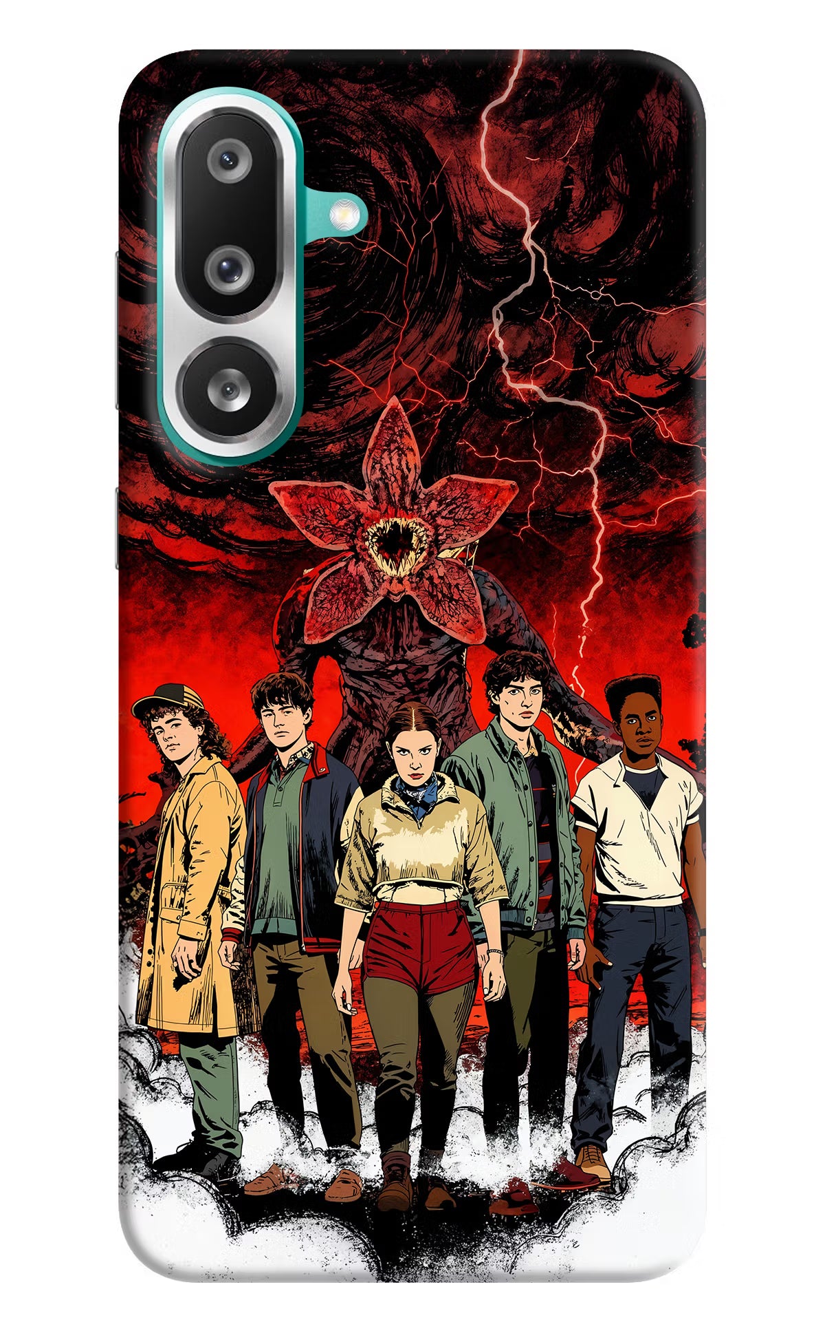 Ordinary Things Characters Samsung F56 Hard Case Back Cover by Casekaro