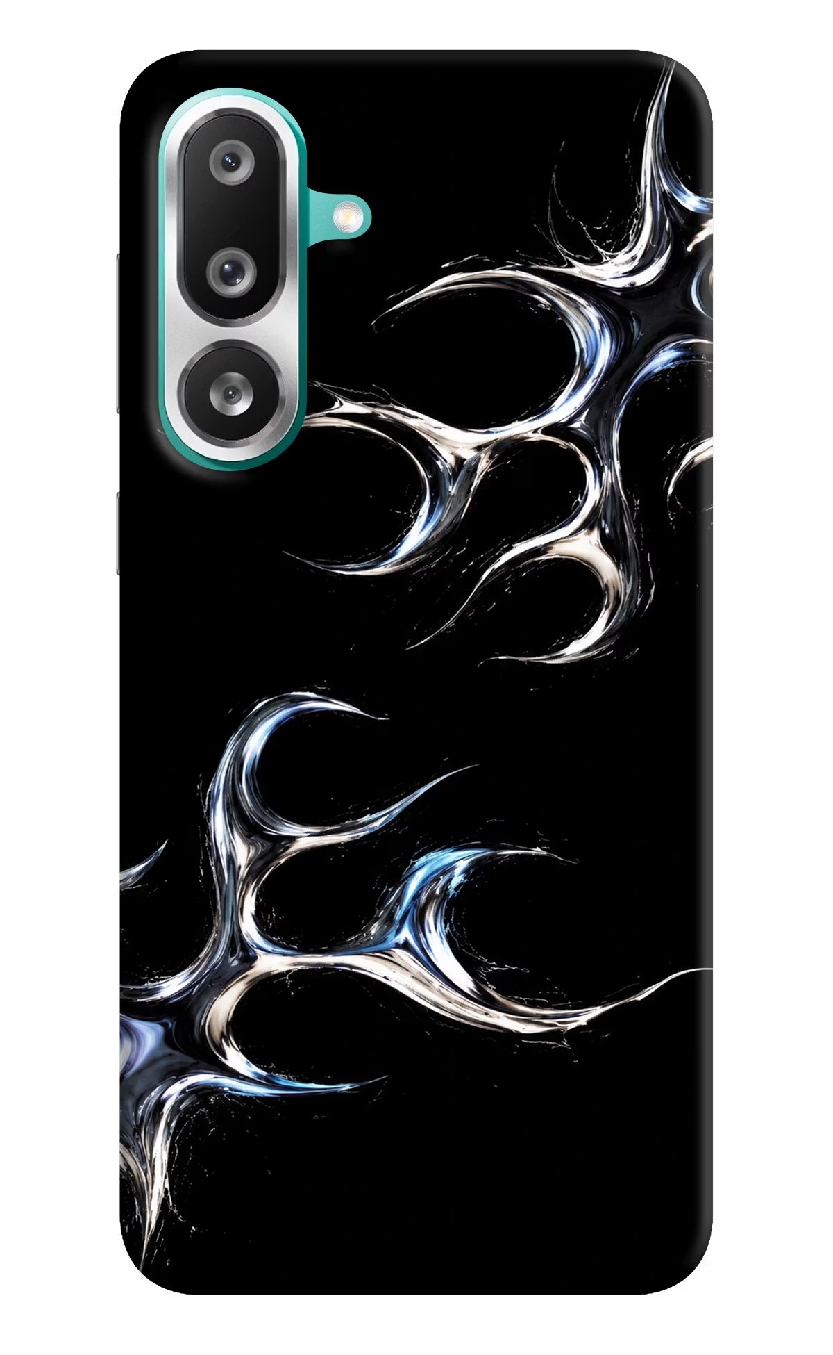 Chrome Tribal Samsung F56 Hard Case Back Cover by Casekaro