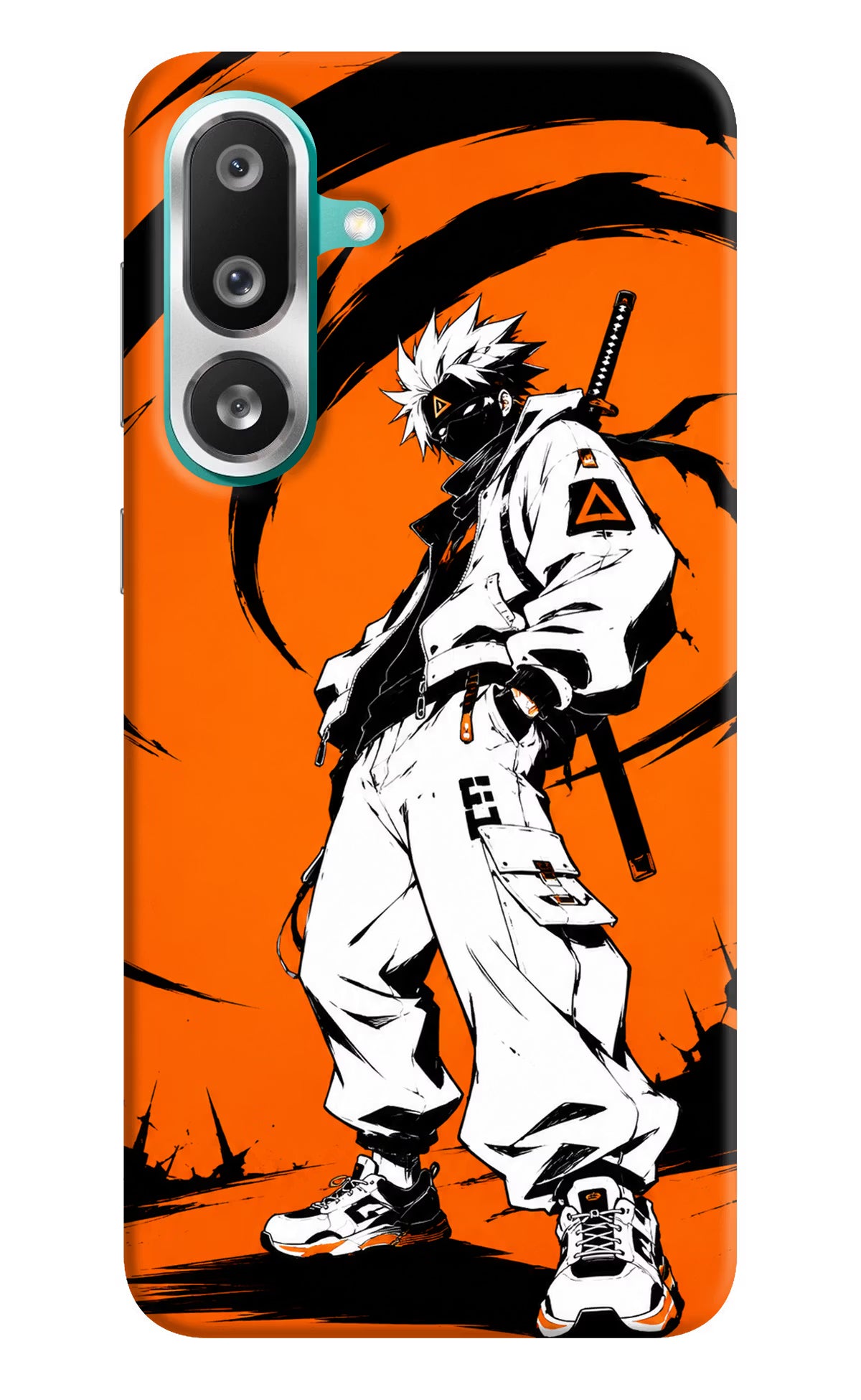 Street Samurai  Samsung F56 Hard Case Back Cover by Casekaro