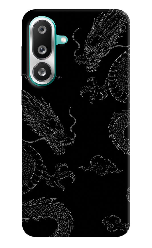 Twin Dragons Samsung F56 Hard Case Back Cover by Casekaro