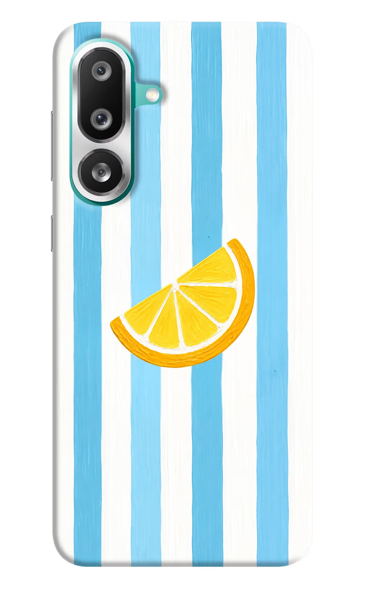Summer Lemon Samsung F56 Hard Case Back Cover by Casekaro