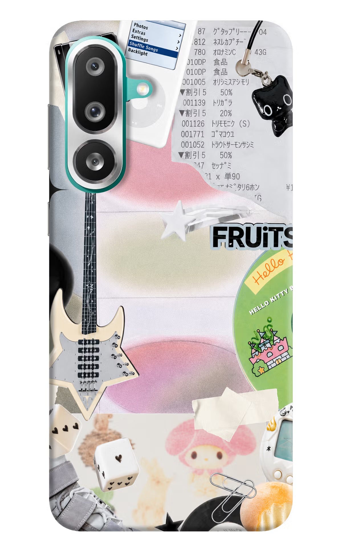 Softcore case Samsung F56 Back Cover