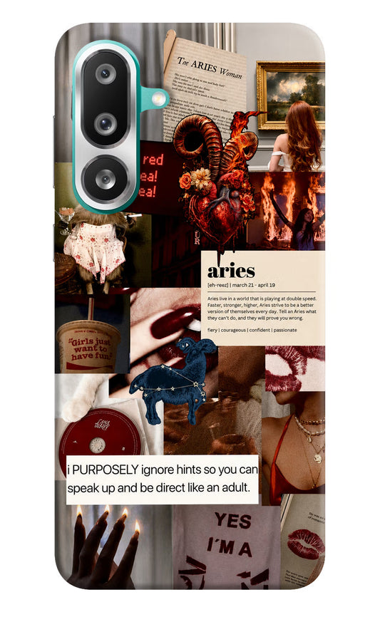 Zodiac Aries Samsung F56 Hard Case Back Cover by Casekaro
