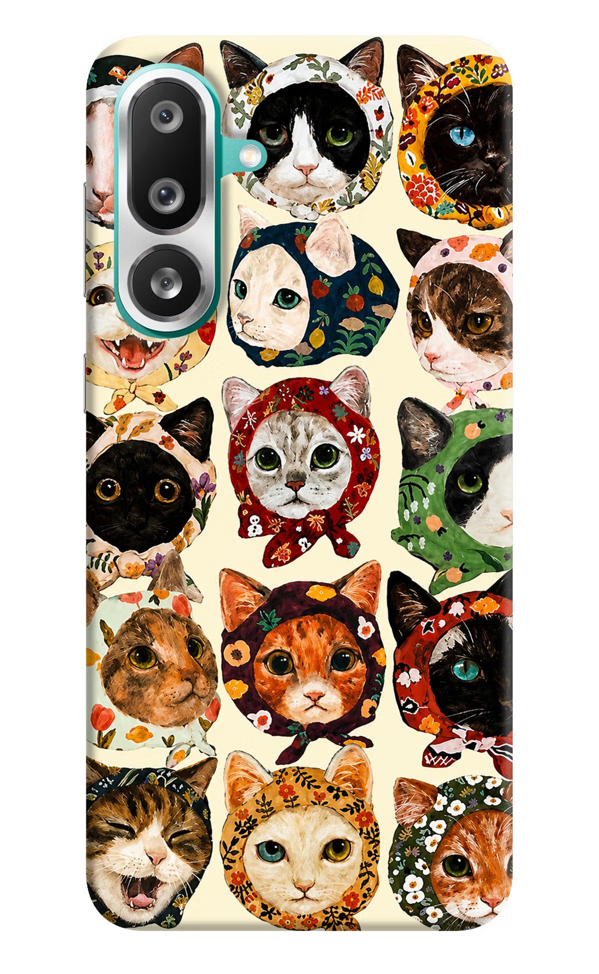 Cool Cat Samsung F56 Back Cover