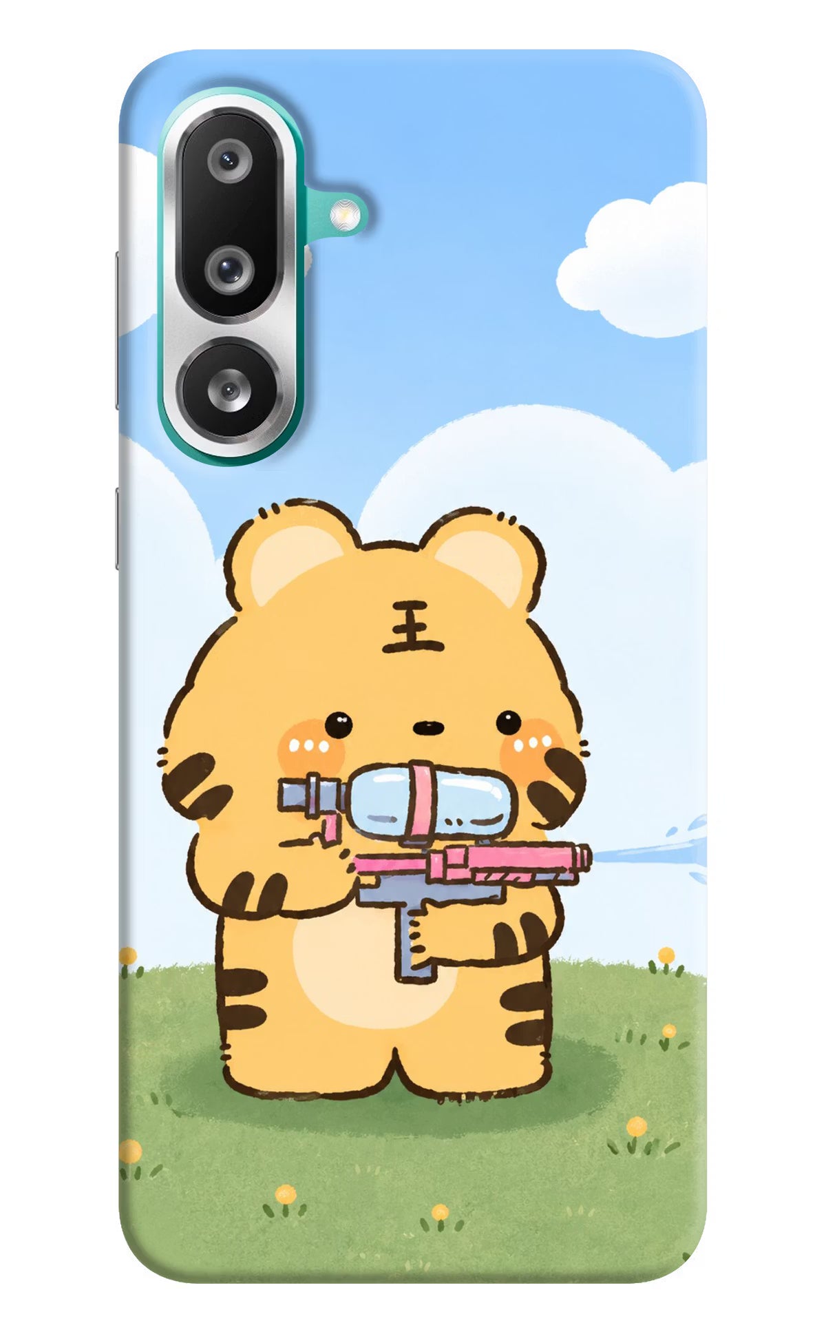 Tiger Treat Samsung F56 Back Cover