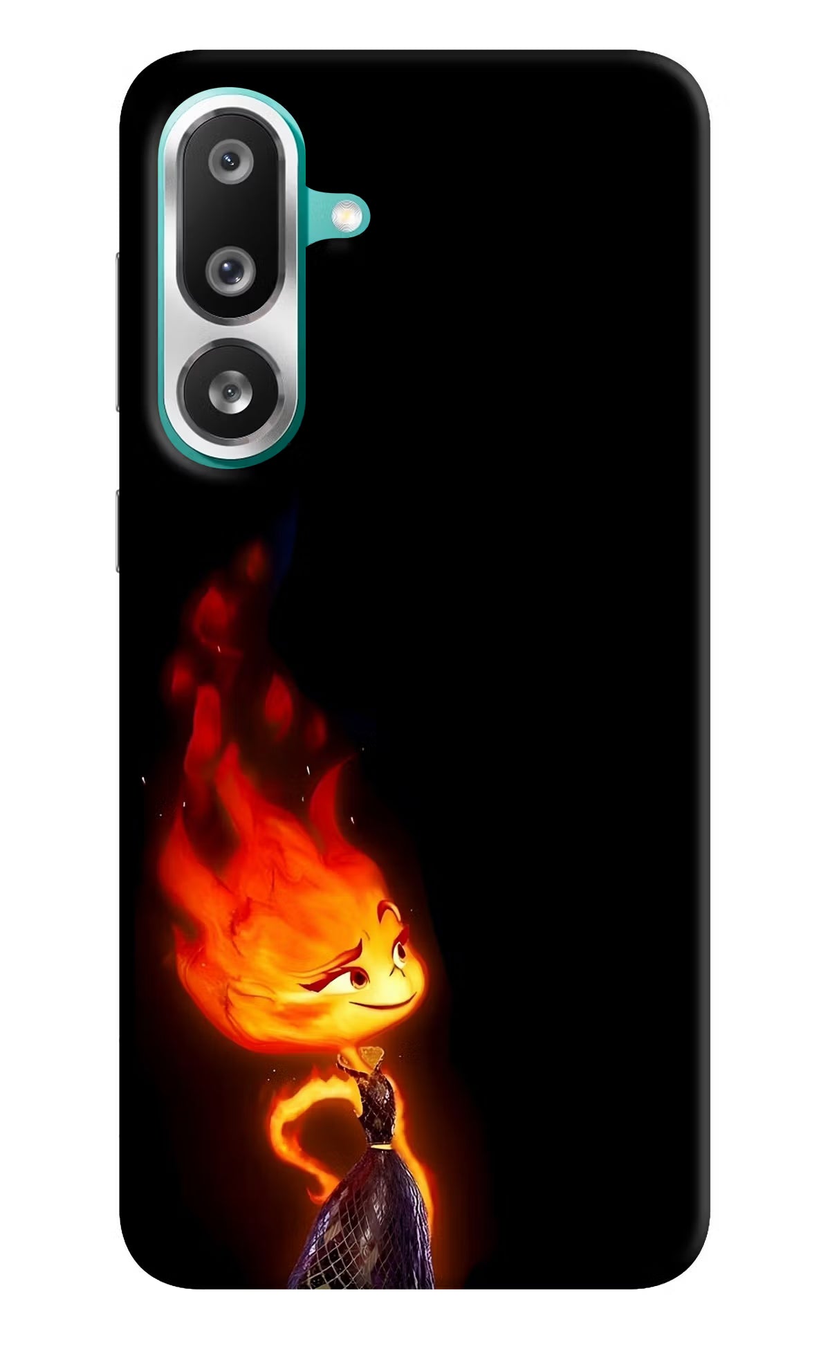 Ember Flame Samsung F56 Back Cover