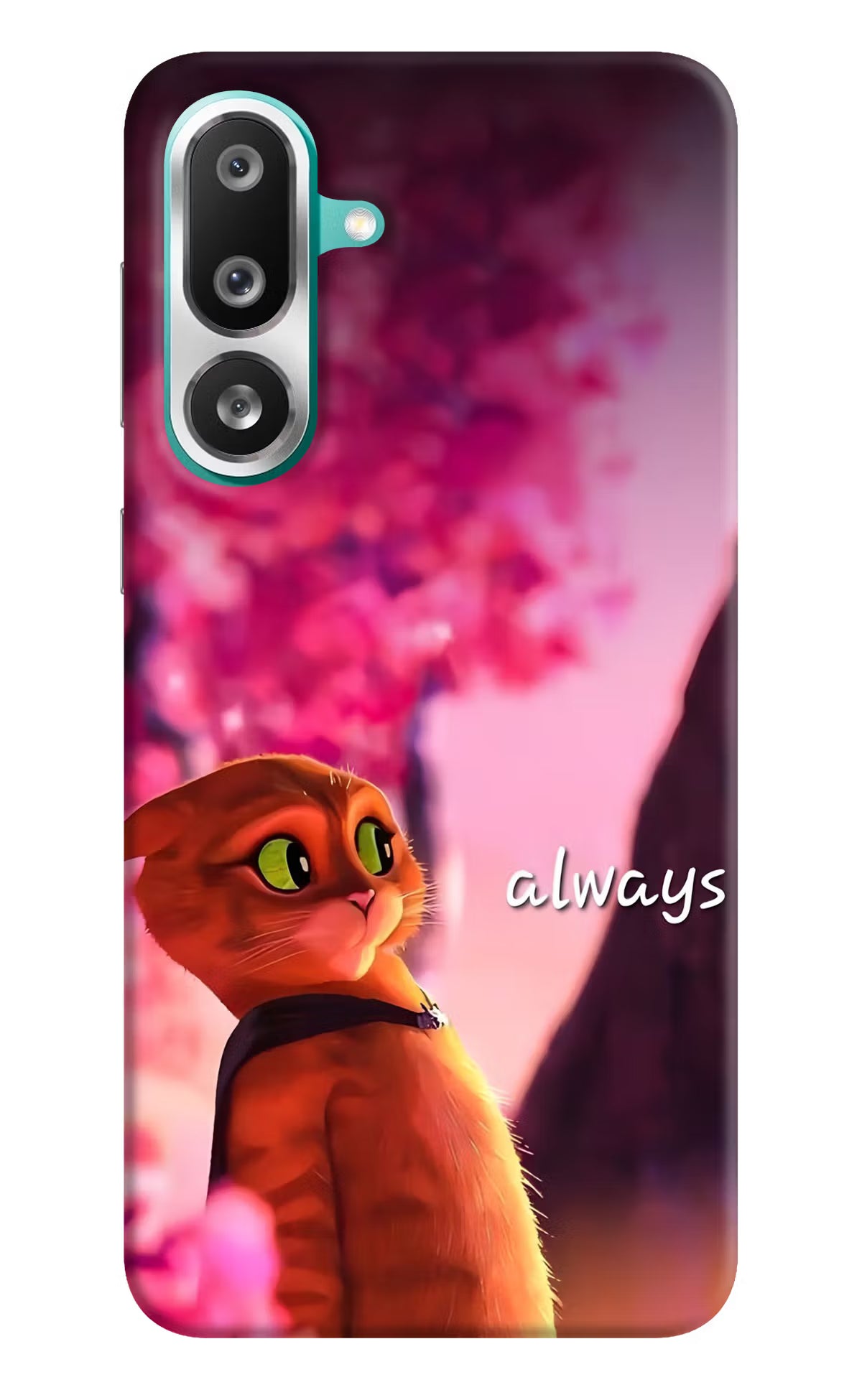 Always Cat Samsung F56 Back Cover