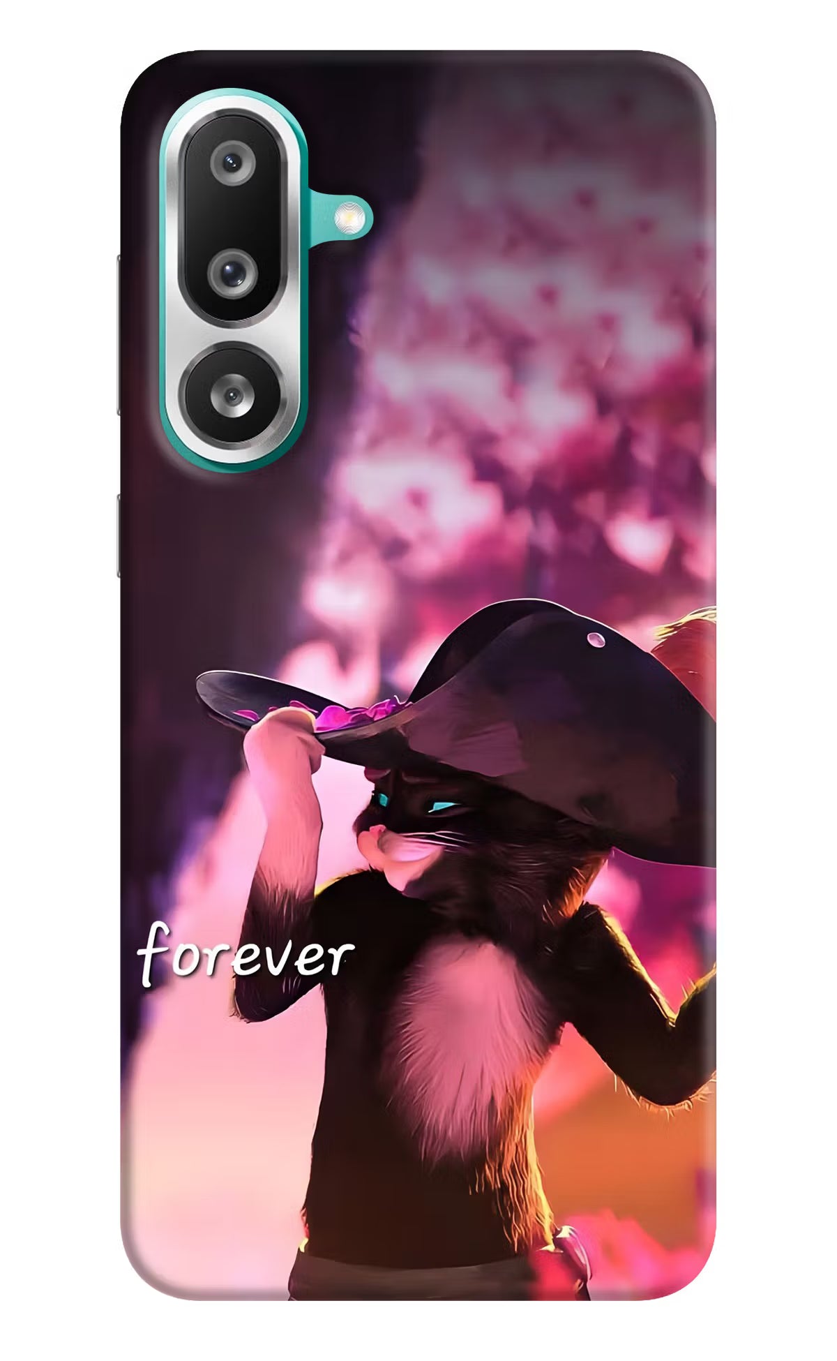 Forever Cat Samsung F56 Back Cover