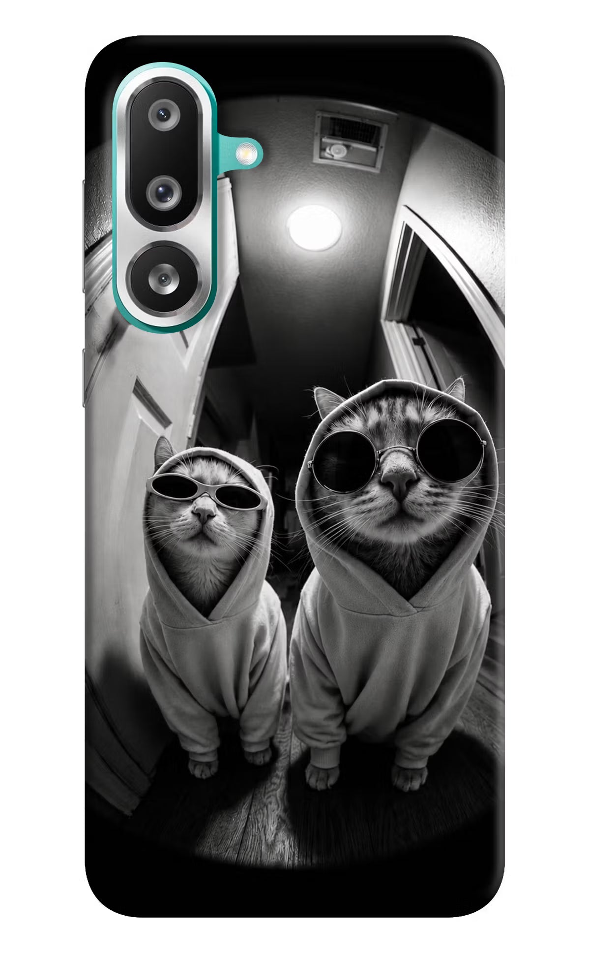 Hood Cats Samsung F56 Hard Case Back Cover by Casekaro