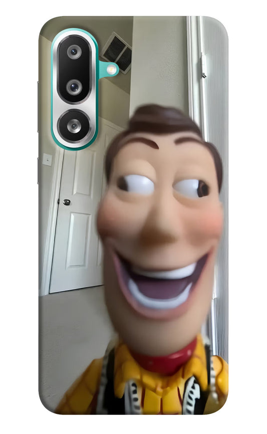 Side Eye Woody Samsung F56 Hard Case Back Cover by Casekaro