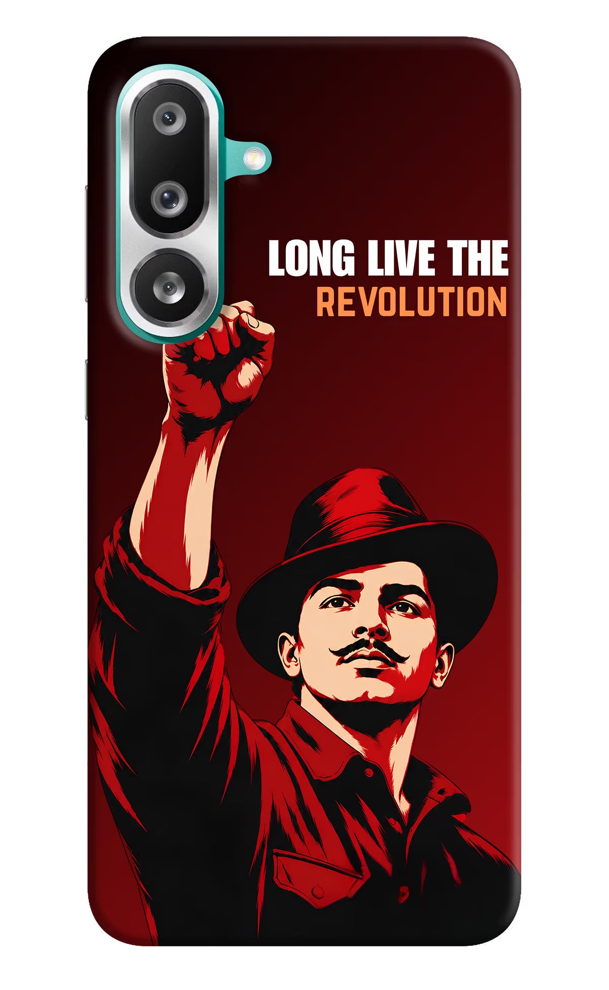 Bhagat Singh Revolution Samsung F56 Back Cover