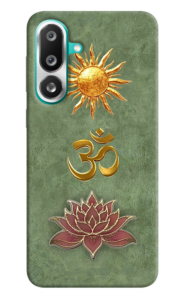 Om & Lotus Samsung F56 Back Cover