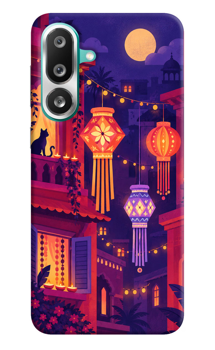 Lantern Lane Samsung F56 Back Cover, Hard case