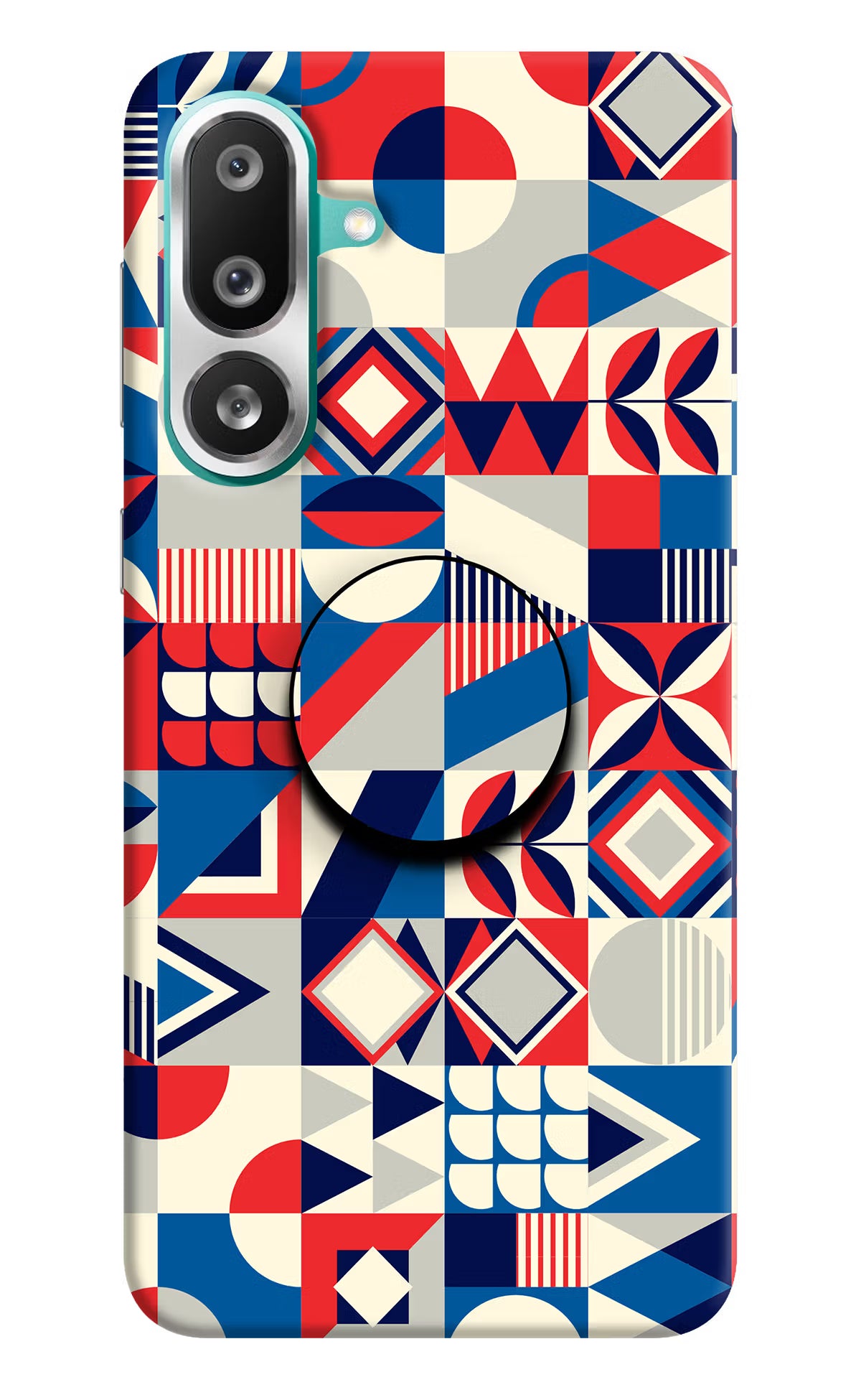 Colorful Pattern Samsung F56 Pop Case by Casekaro