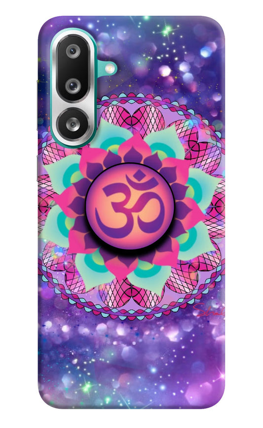 Om Purple Samsung F56 Pop Case by Casekaro