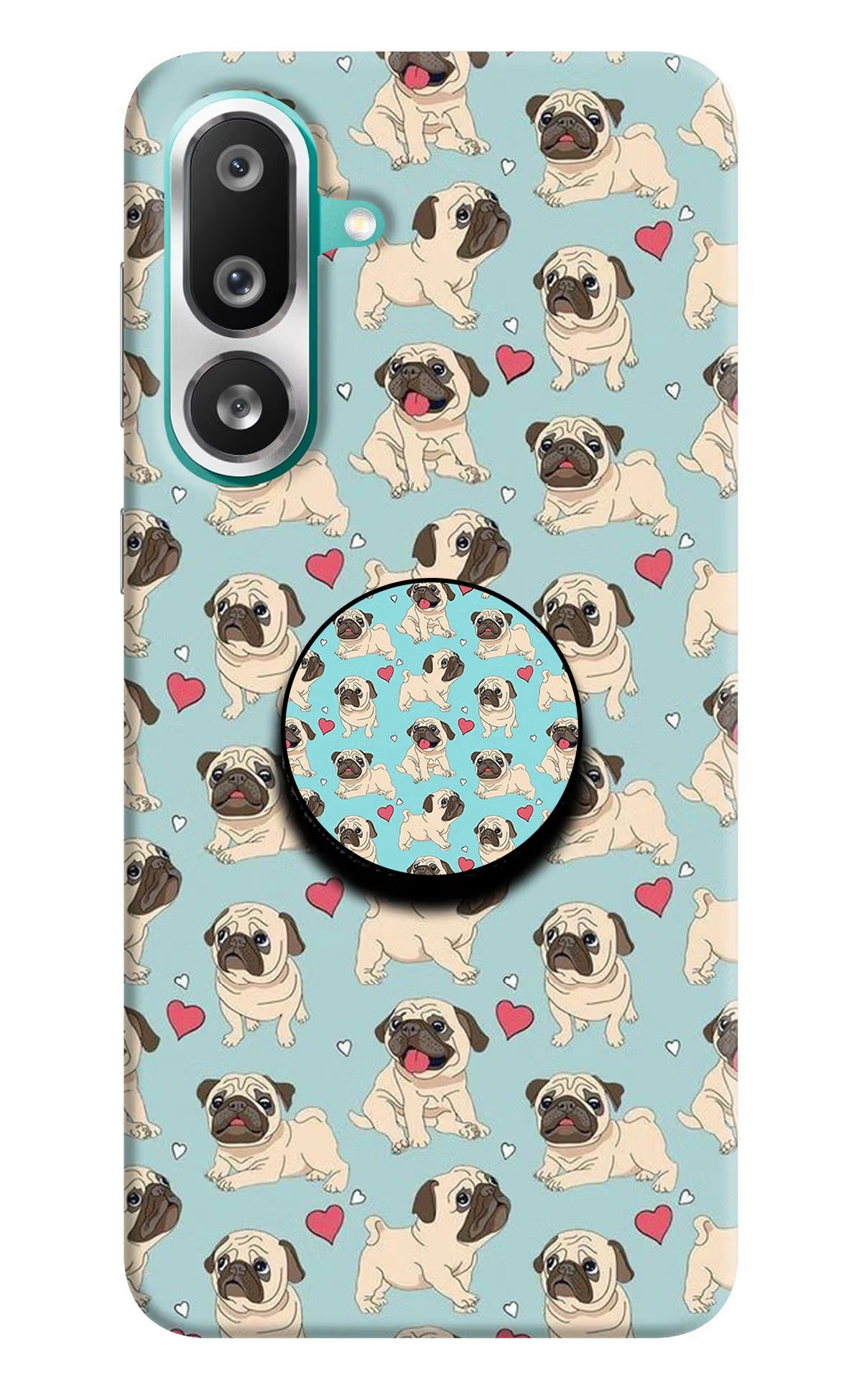 Pug Dog Samsung F56 Pop Case by Casekaro