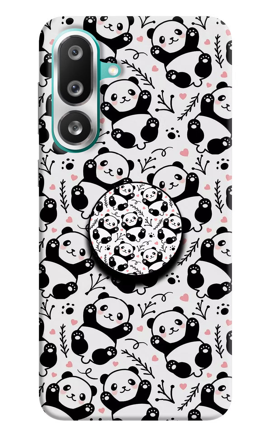 Cute Panda Samsung F56 Pop Case, Hard case
