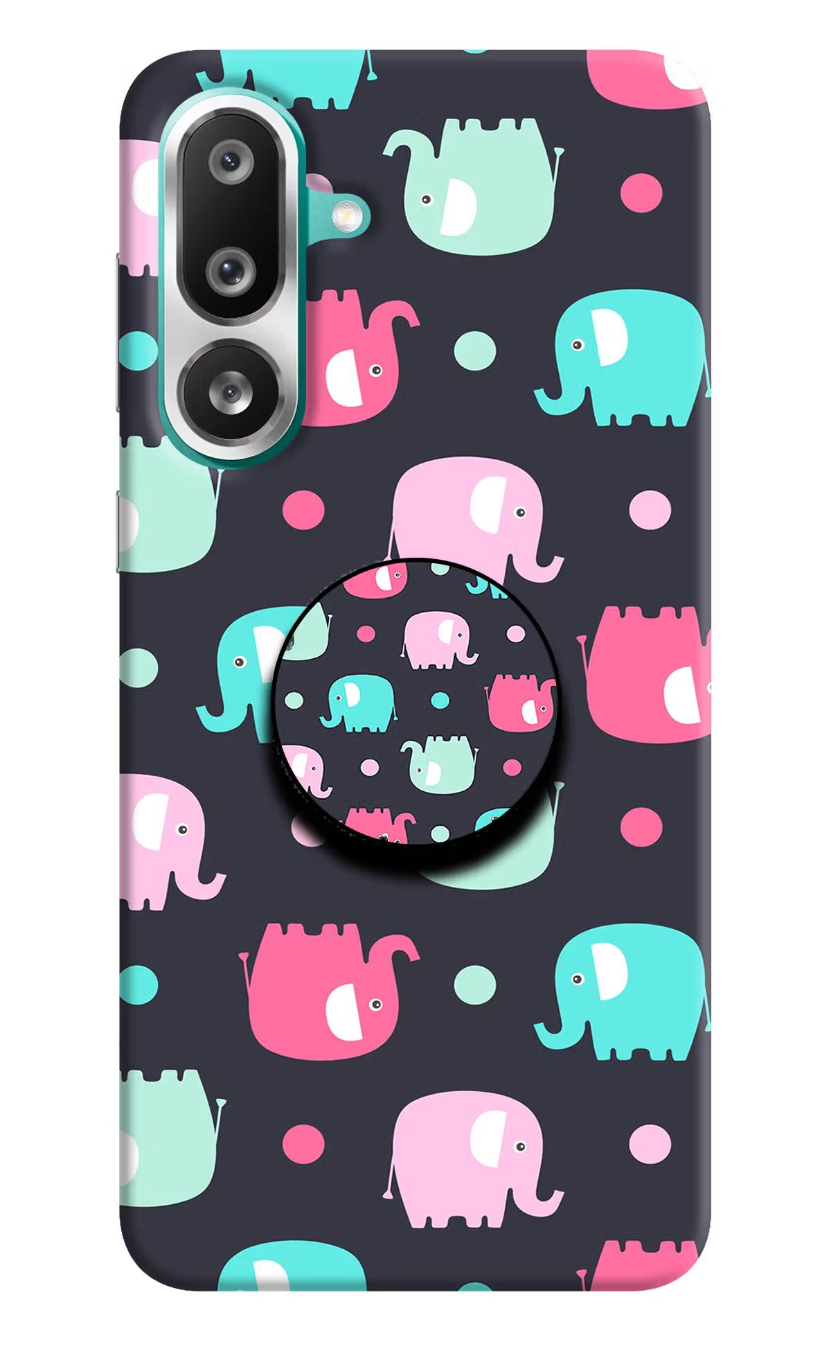 Baby Elephants Samsung F56 Pop Case by Casekaro