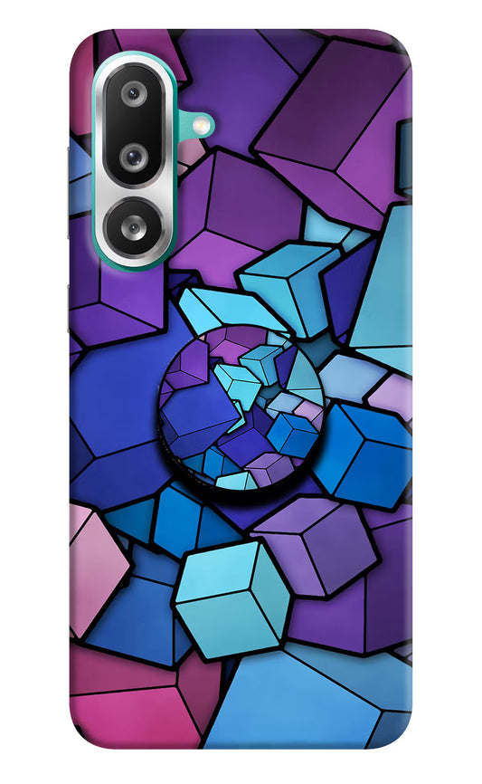 Cubic Abstract Samsung F56 Pop Case by Casekaro