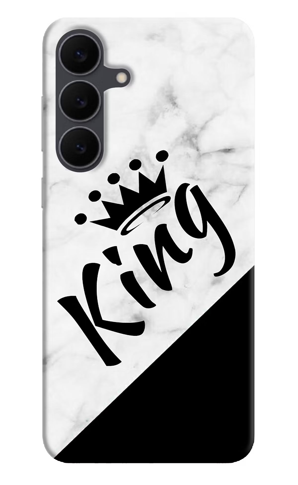 King Samsung S25 FE 5G Hard Case Back Cover by Casekaro