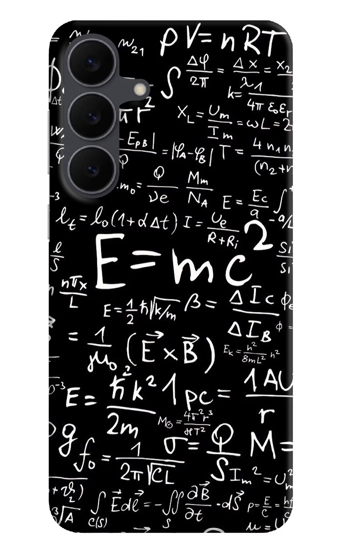 Physics Formula Samsung S25 FE 5G Hard Case Back Cover by Casekaro