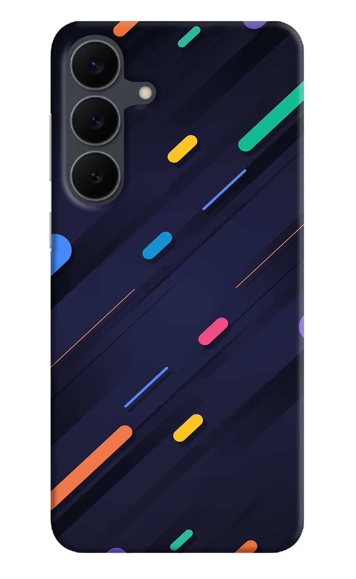 Abstract Design Samsung S25 FE 5G Hard Case Back Cover by Casekaro