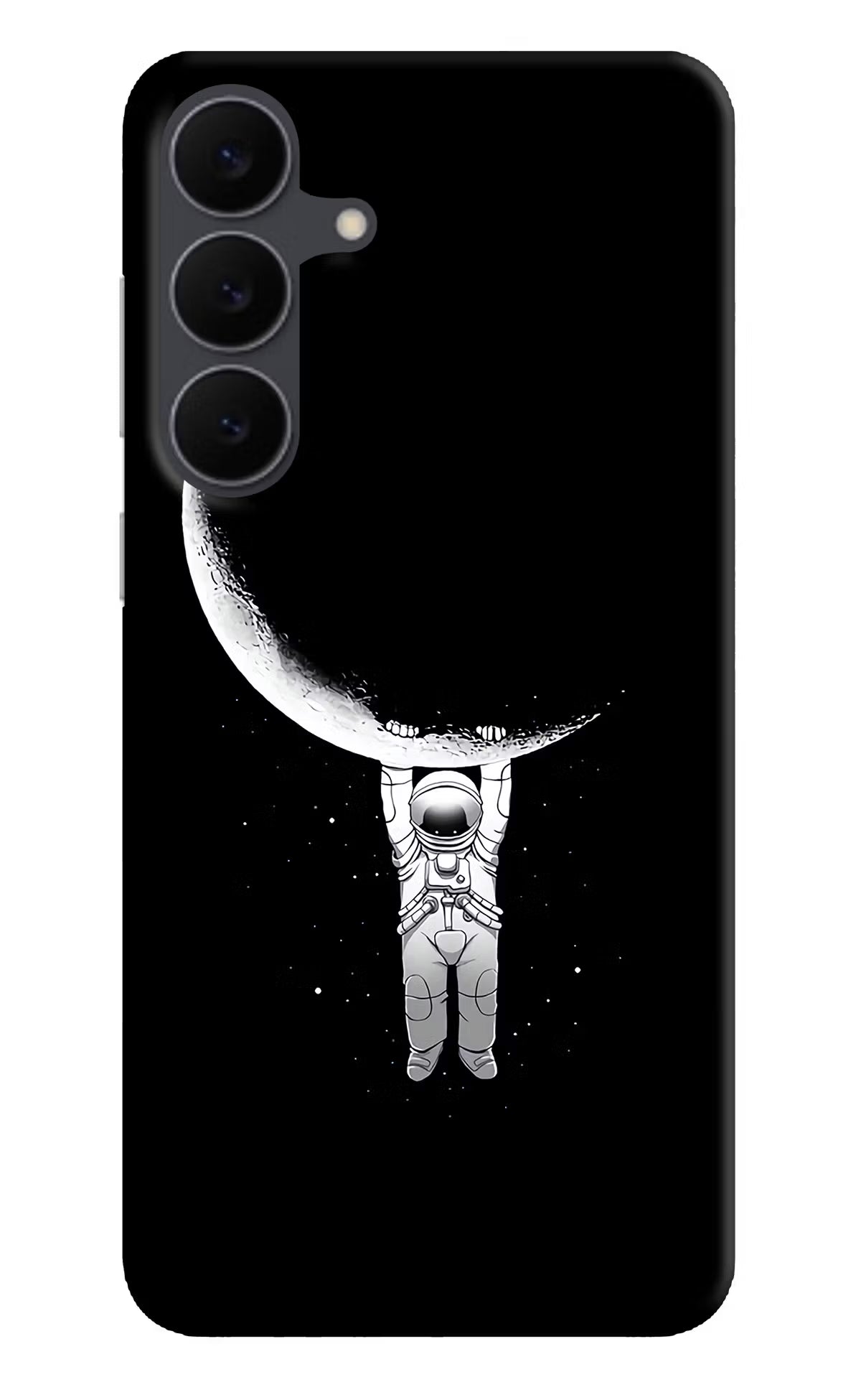 Moon Space Samsung S25 FE 5G Hard Case Back Cover by Casekaro