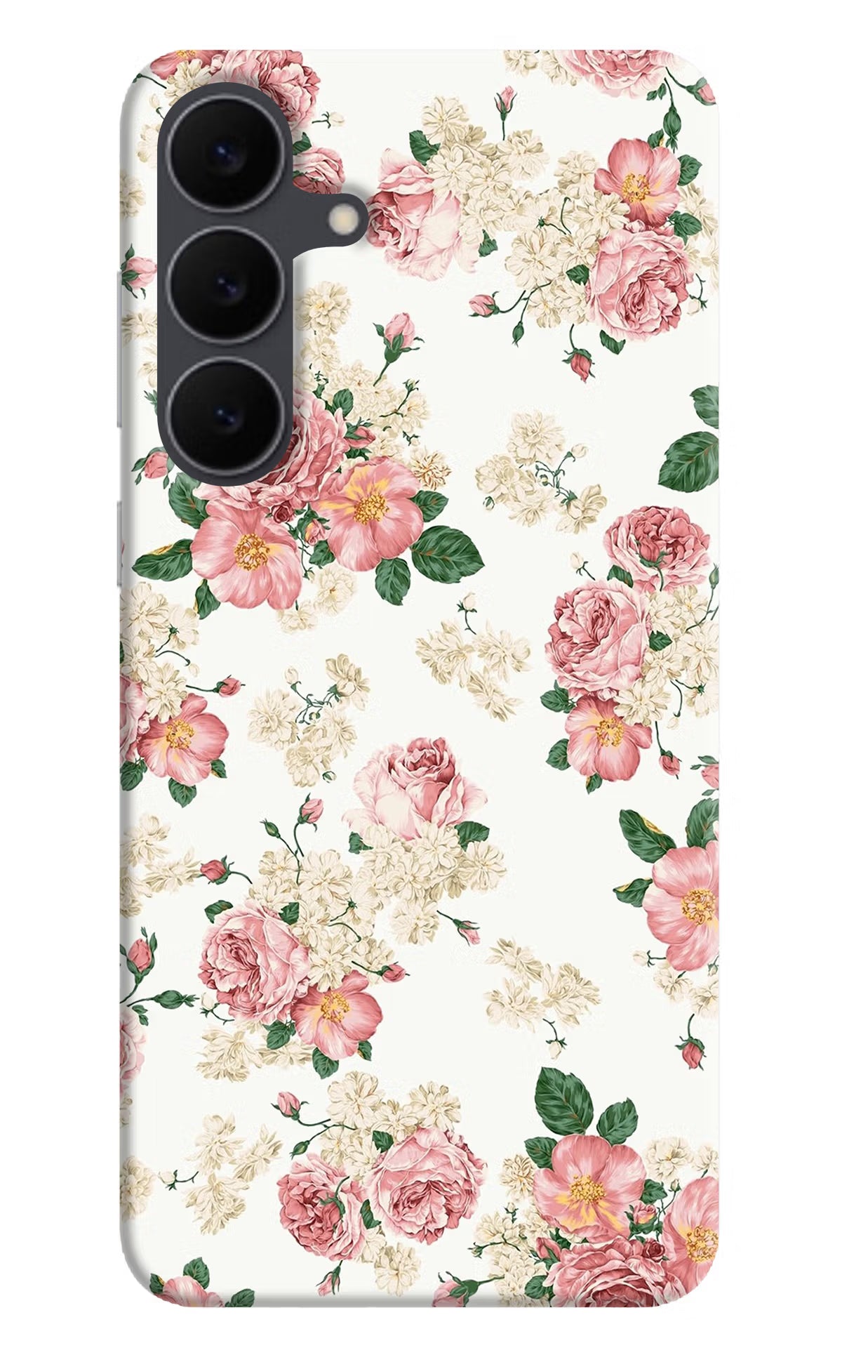 Flowers Samsung S25 FE 5G Hard Case Back Cover by Casekaro